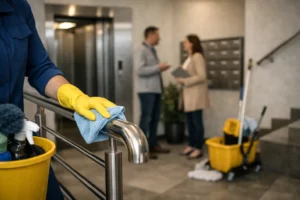 Поддръжка на общи части вход без хаос