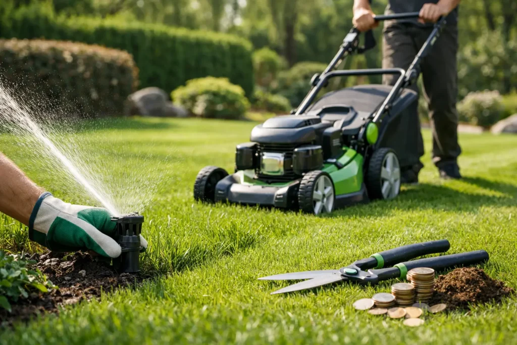 Поддръжка на тревни площи без излишни разходи