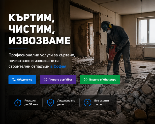 Кърти чисти извозва - 2026